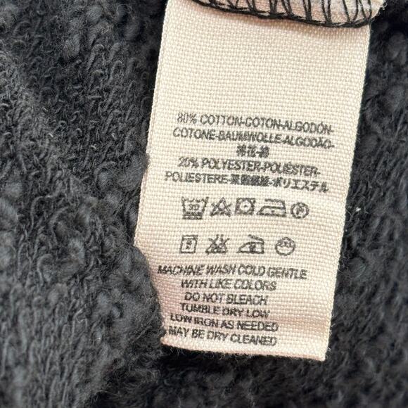 Free People Black In The Loop Waterfall Cardigan Sweater - Picture 12 of 12